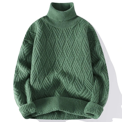 Herrenpullover Elegantes Strickdesign Modern