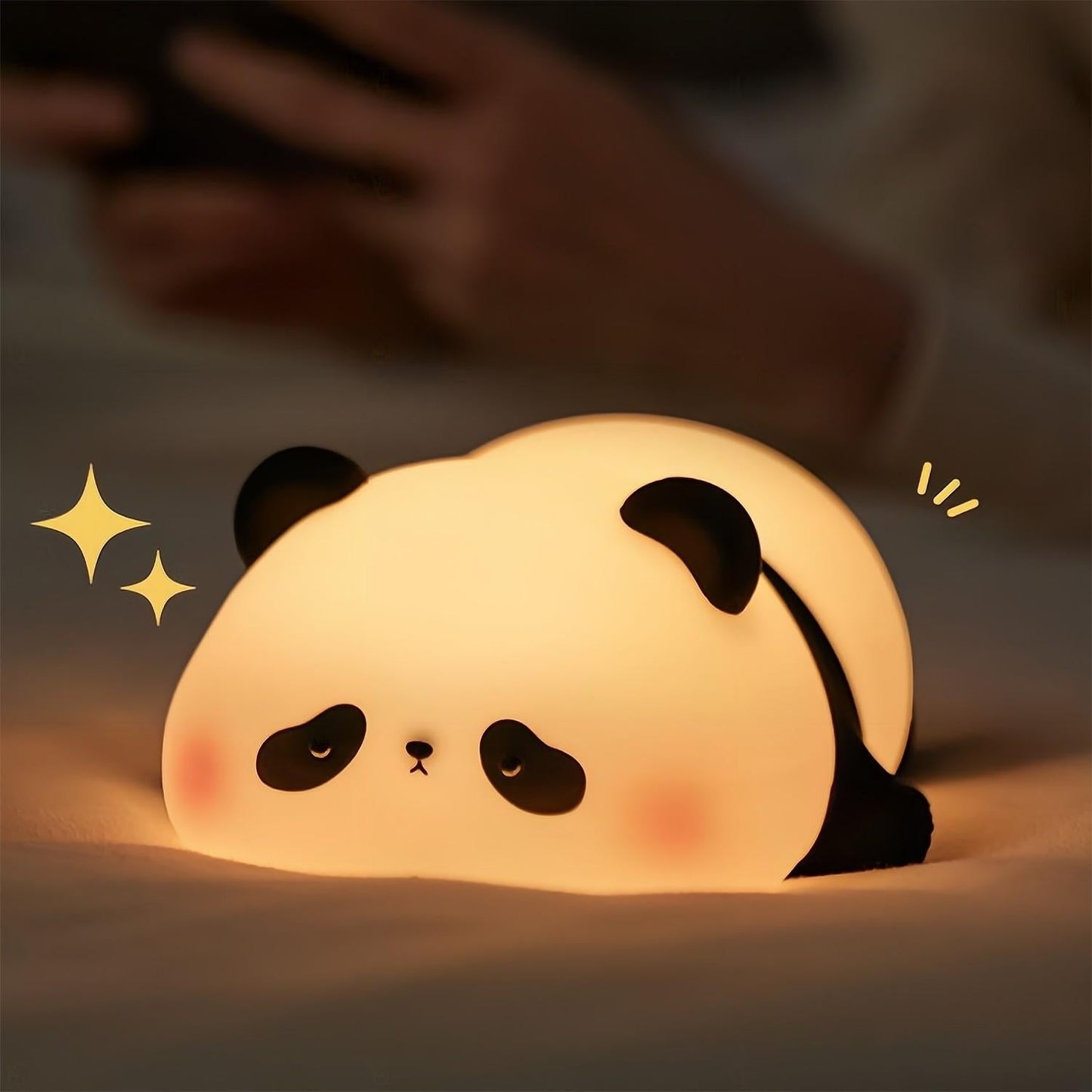 Nachtlampe Touch Sensor Modern Lazy Panda - BerlinGlamour
