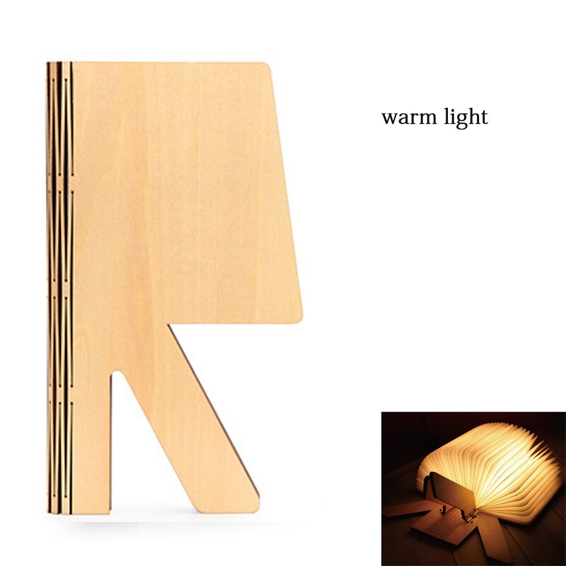 LED Buchlicht Faltbar Dekor Lampe Modern