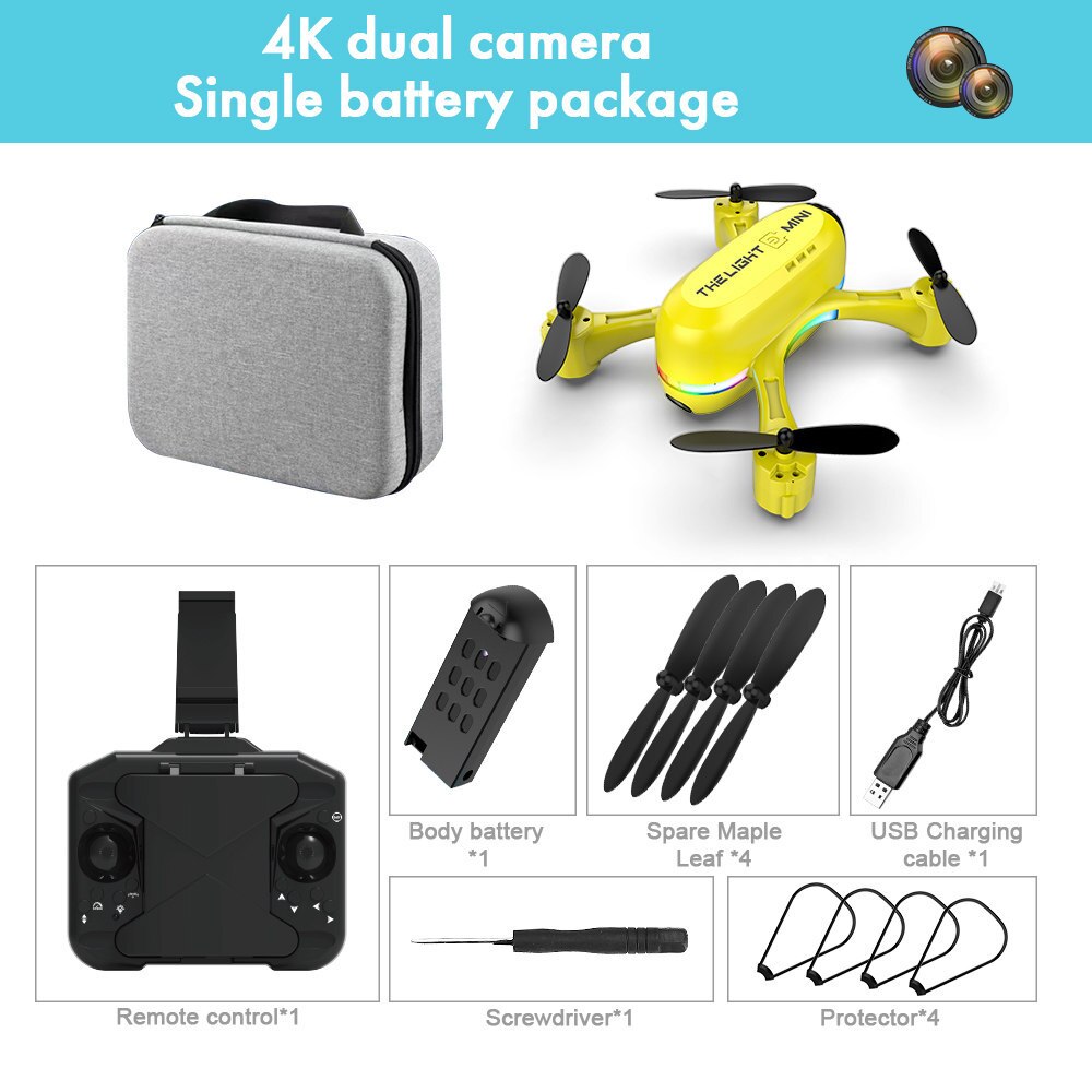 Mini Drohne mit Dual Kamera und GPS - BerlinGlamour