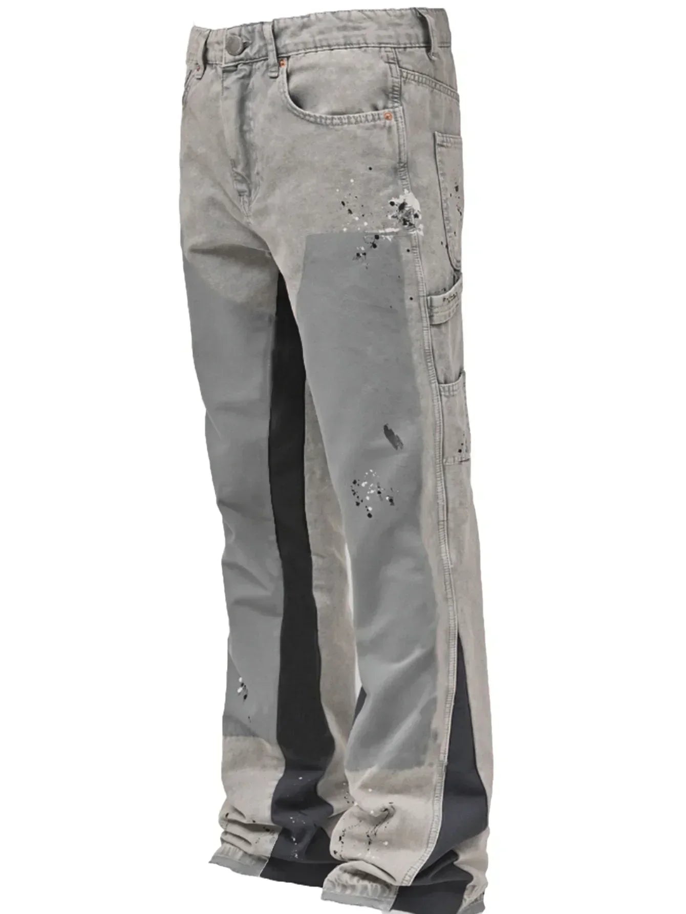 Herren Schlagjeans Lagenlook Style Modern