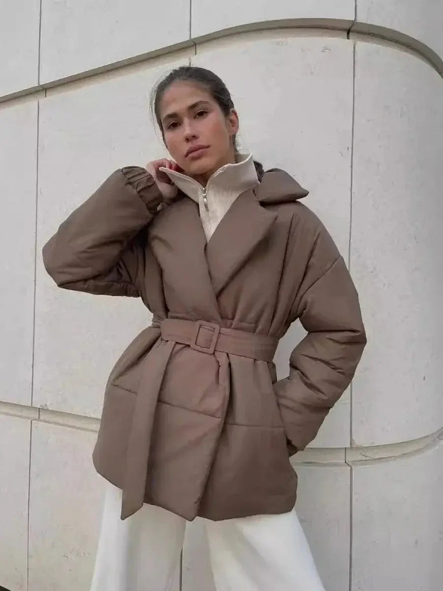 Senna | Pufferjacke - Mit Gürtel Zendoo.de