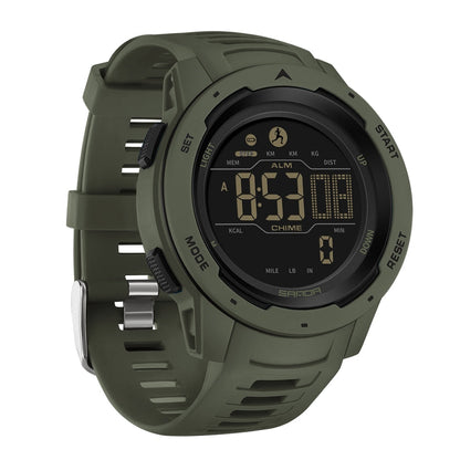 Militär-Uhr Wasserdicht Digital Schrittzähler Sportuhr