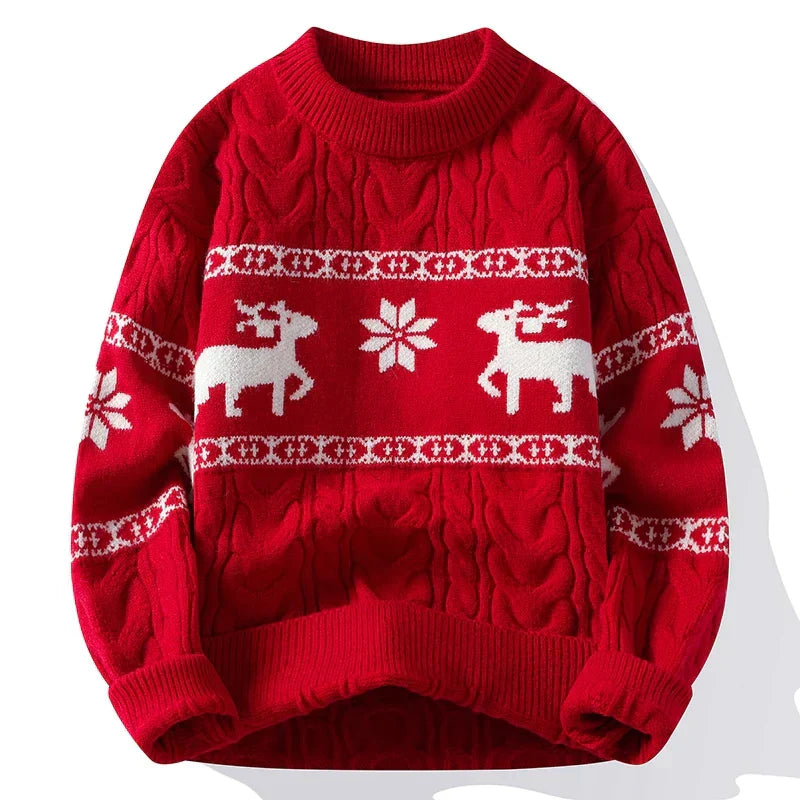 Deer'y Weihnachtspullover