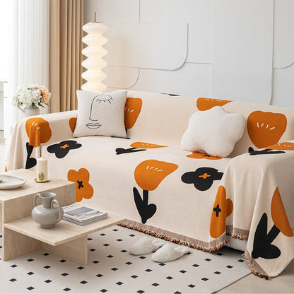 Sofabezug Modern Floral Rutschfest Elegant