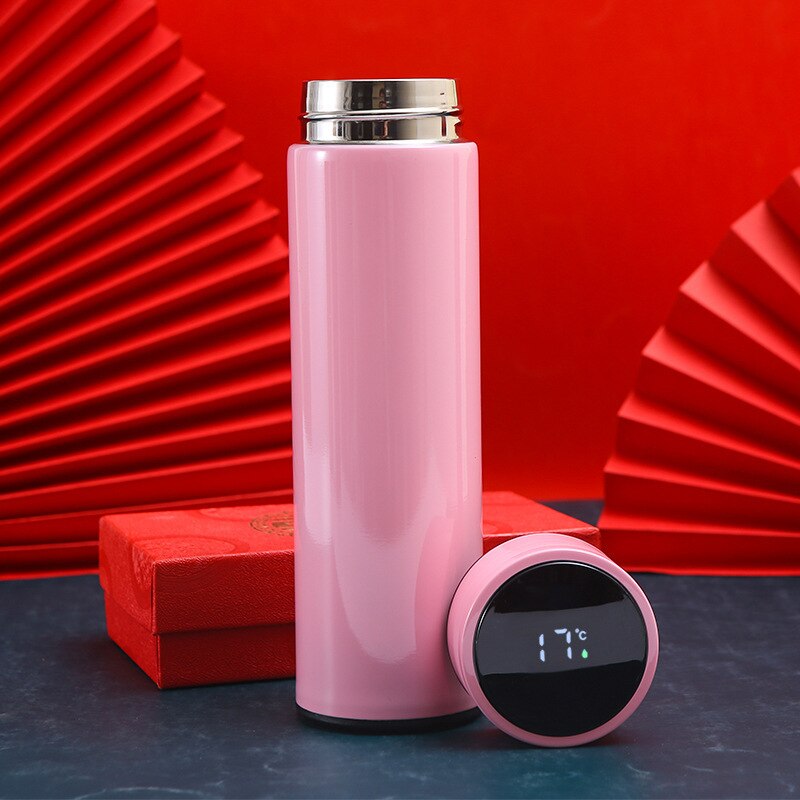 Smart Kaffeemug LED Thermos Becher Temperaturanzeige