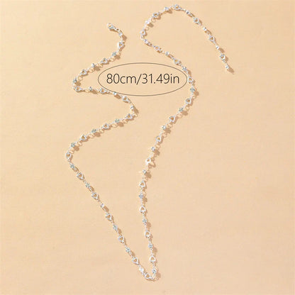 Schmuck Halskette Zirkon Kristall Damen Kette Bunt