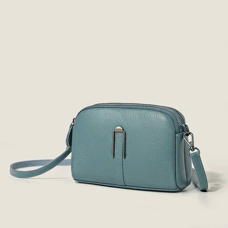Damen Crossbody Tasche Elegante Leder Schultertasche - BerlinGlamour