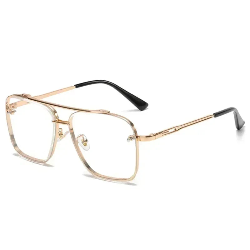 Herren Sonnenbrille Pilotenstil Quadratisch Trendy