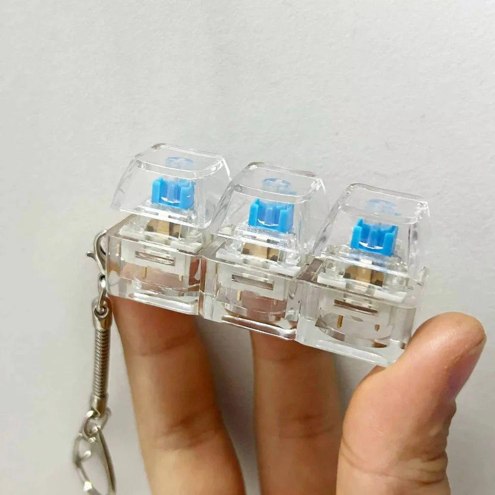 Fidget Würfel Schlüsselanhänger Klicker Mechanisch
