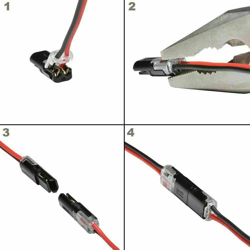Wasserdichte Kabelverbinder Set Elektro Schutz