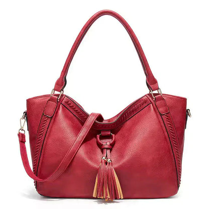 Elegante Damen Leder Handtasche