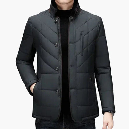 Steppjacke Moderner Parka Stil Eleganter Wintermantel