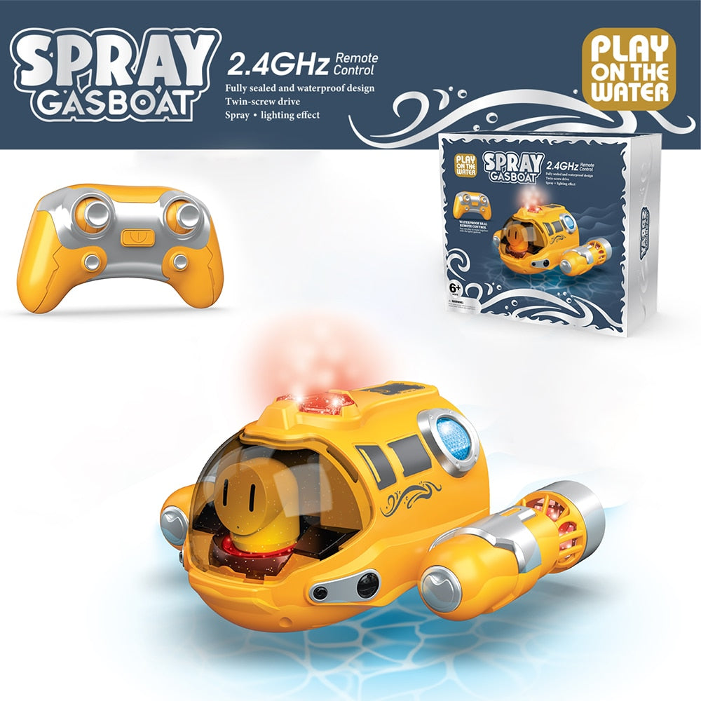 RC U-Boot Powerboat Sprühmodell Schnellboot - BerlinGlamour