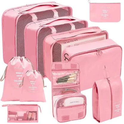 Reise-Organizer Set 7-10-teilig Faltbar Koffer-Boxen
