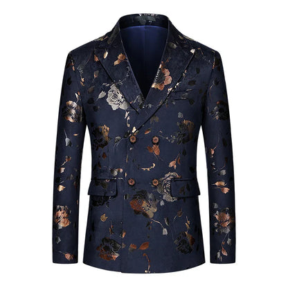 Herren Blazer Elegant Floral Modern - BerlinGlamour