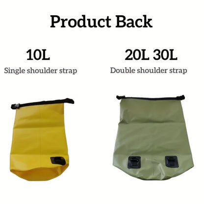 Wasserdichte Drybag 10/20/30L Rolltop Für Kajak Strand Trekking