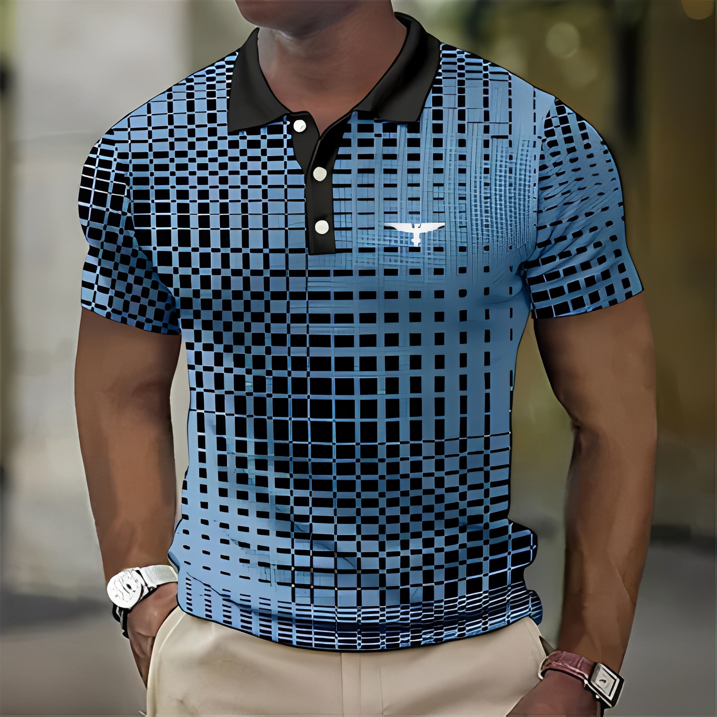 Herren Poloshirt Premium Qualität Slim Fit
