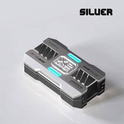 Metall Fidget Spinner Magnetisch Leuchtend Druckschieber