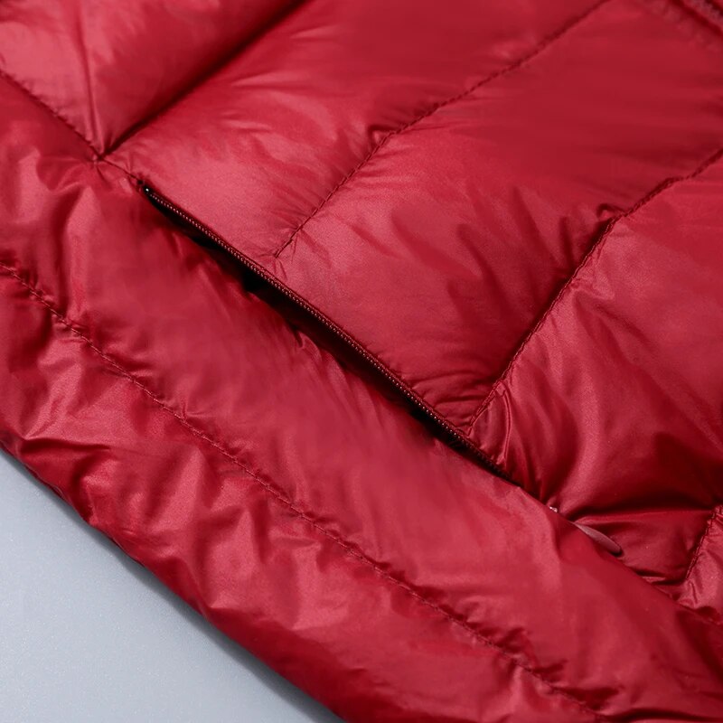 Daunenjacke Wendejacke Warm Damen