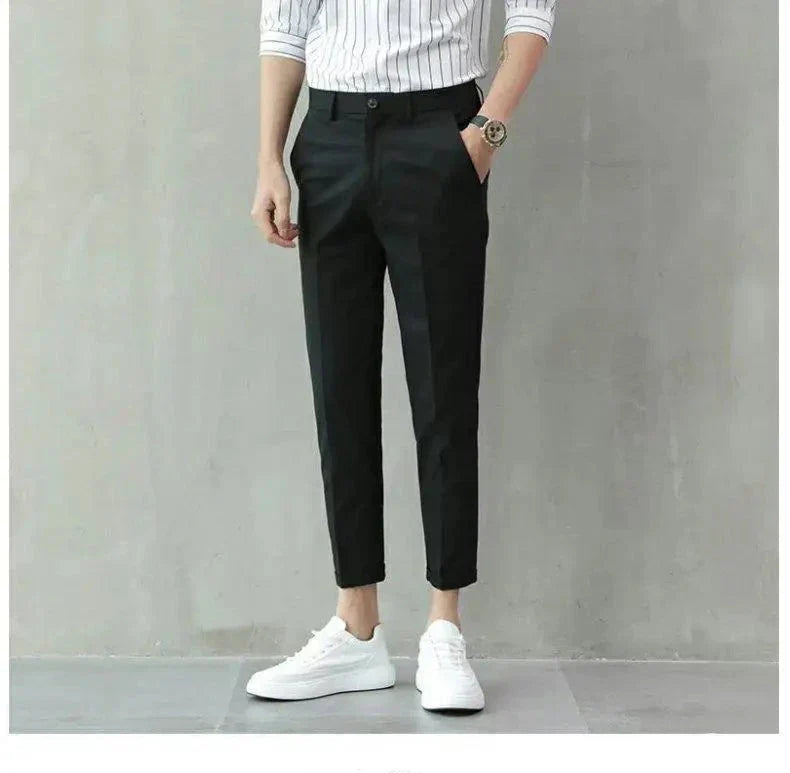 Herrenhose Elegant Slim Fit Zeitlos Modern