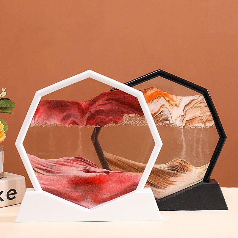 Dekor Steine Hexagon Sand Farbe Fließend Modern