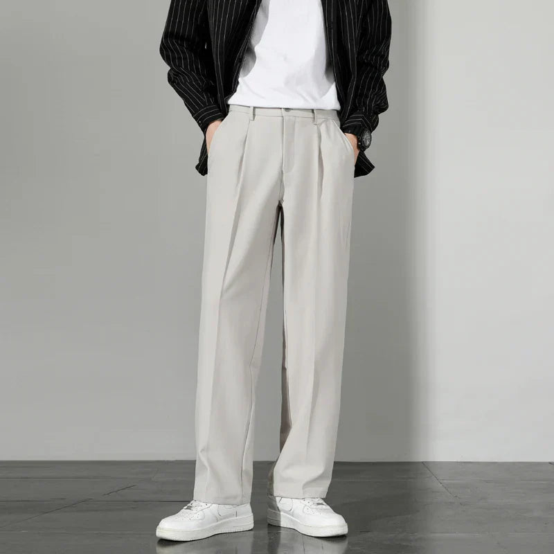 Herrenhosen Bequem Gerade Relaxed Fit