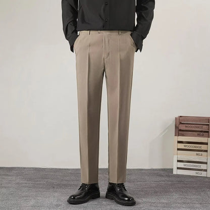 Herrenhosen Bürohosen Formal Elegant Slimfit