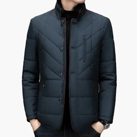 Steppjacke Moderner Parka Stil Eleganter Wintermantel