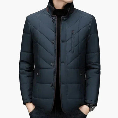 Steppjacke Moderner Parka Stil Eleganter Wintermantel