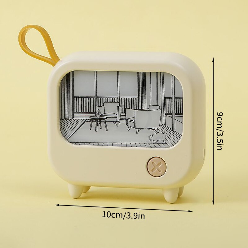 Kunstlampe Mini Nachttischleuchte Modern Dekor - BerlinGlamour