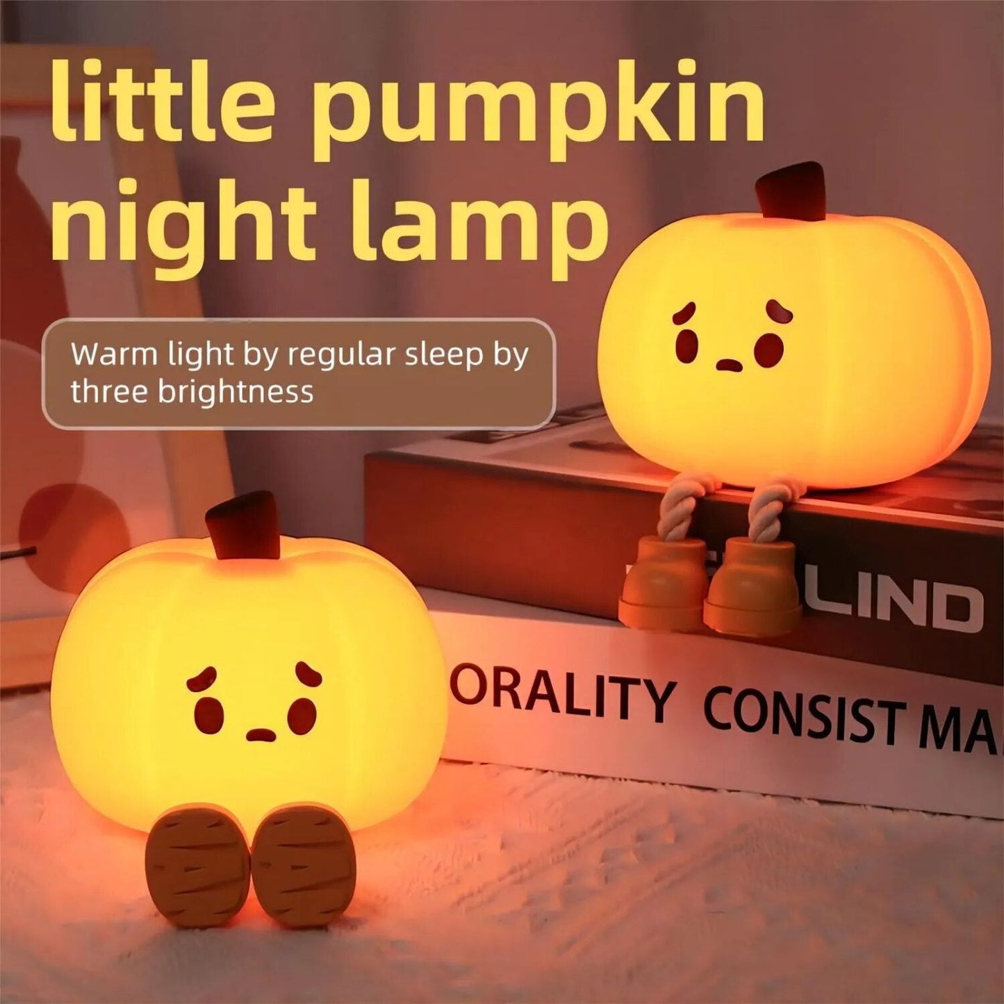 Kürbis Lampe Touch Sensor Dimmbar Dekor