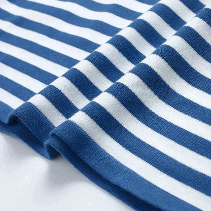 Elegantes T-Shirt Streifen Sommer Leicht
