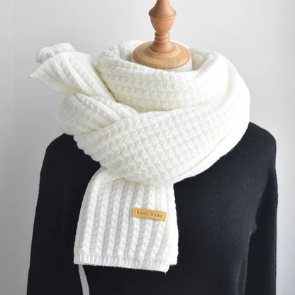 Weicher Strickwollschal Gemütlich Warm