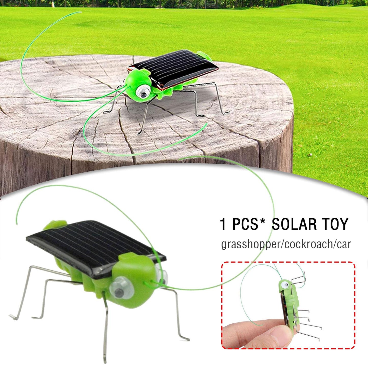 Mini Solar Spielzeug Kakerlaken Automat