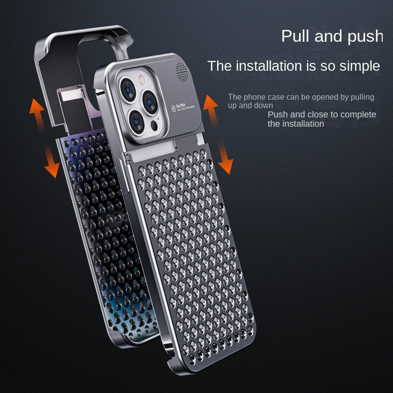 iPhone Hülle Metall Alu Premium Schutzschale Glanz - BerlinGlamour