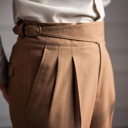 Herrenhose Kaffee Braun Slim Fit
