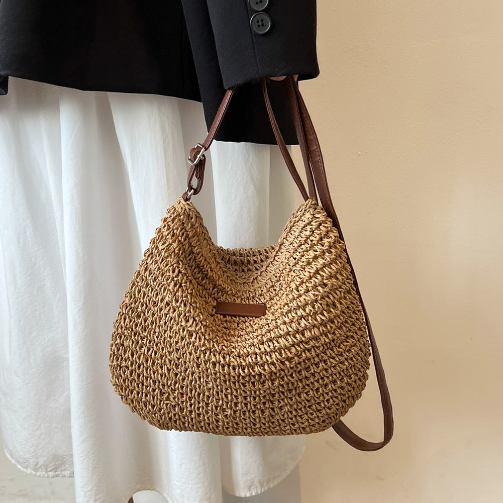 Große Umhängetasche Boho Stil Damen Tasche Praktisch - BerlinGlamour
