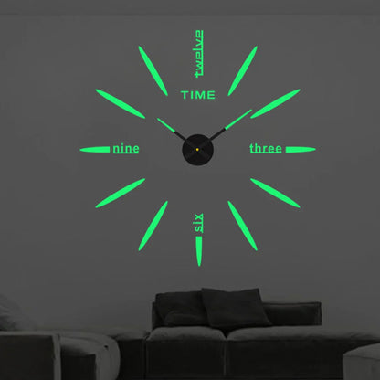 Moderne Acryl Wanduhr Groß Einzigartig Stil