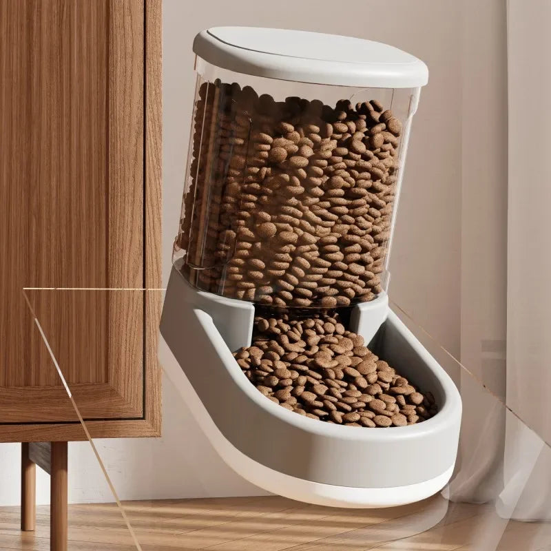 Automatischer Tierfutterspender 3,8L mit Schwerkraft