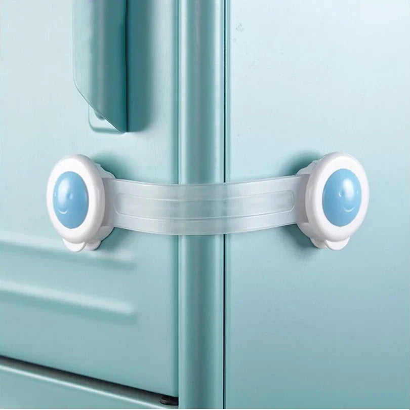 Sicherheitsbänder Schrank Baby Schloss Verstellbar 5er Pack - BerlinGlamour