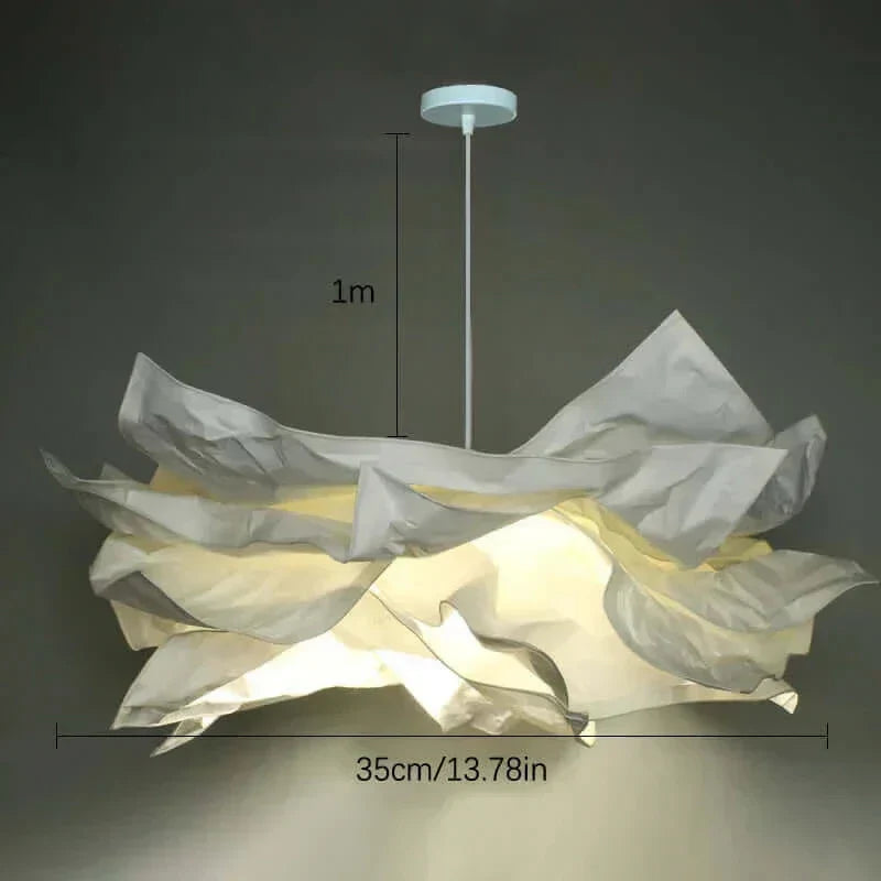 Große Papierlampenschirm bis 70cm Breit Modern - BerlinGlamour