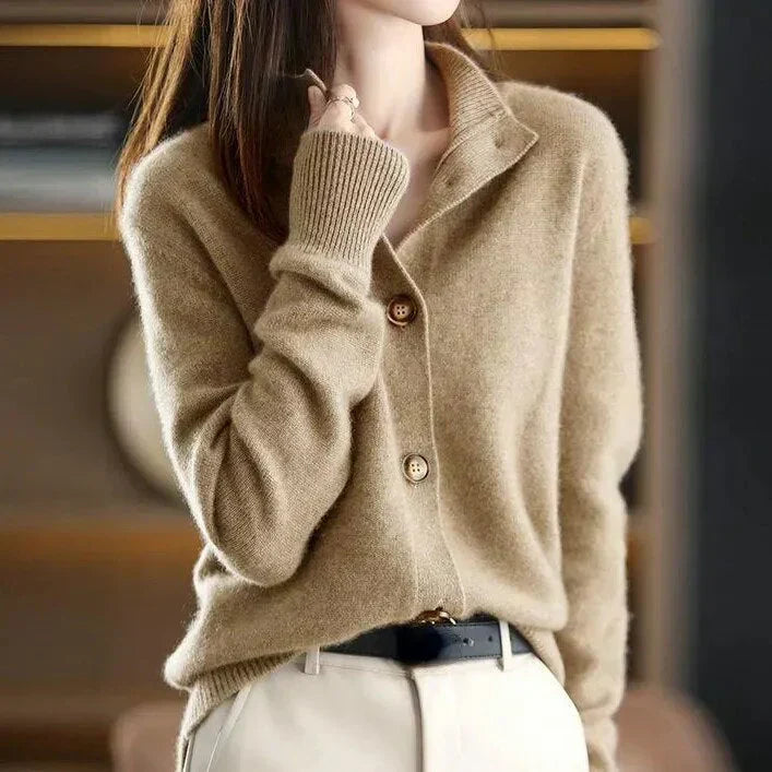 Damen Strickjacke Elegante Zeitlos