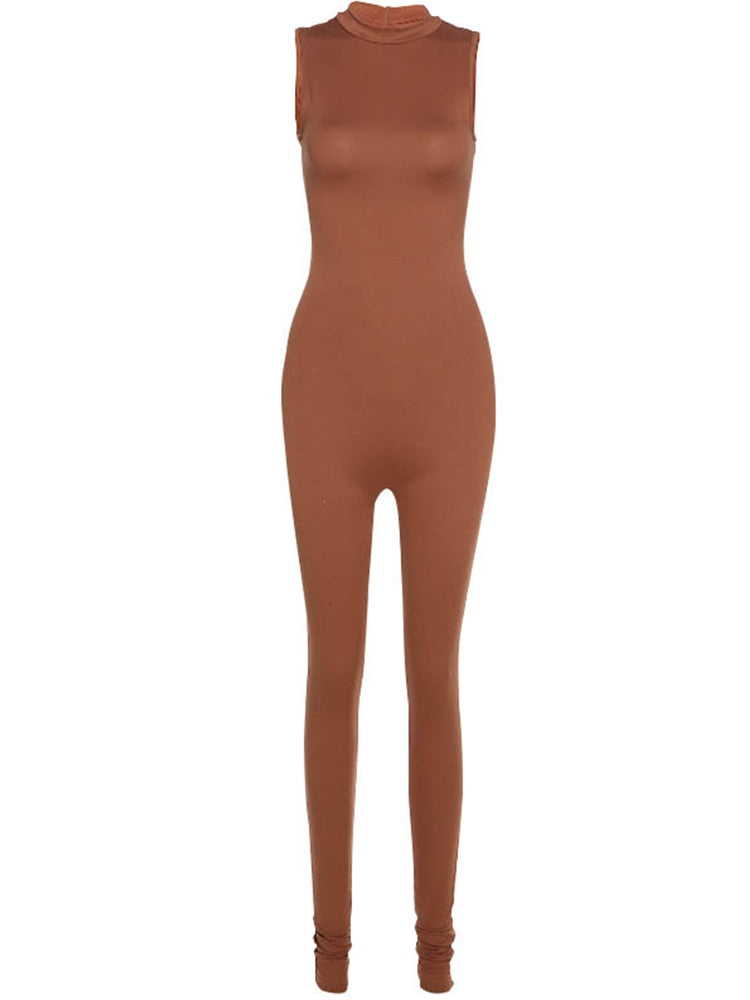 Eleganter Bodycon-Overall Damen Slim Fit