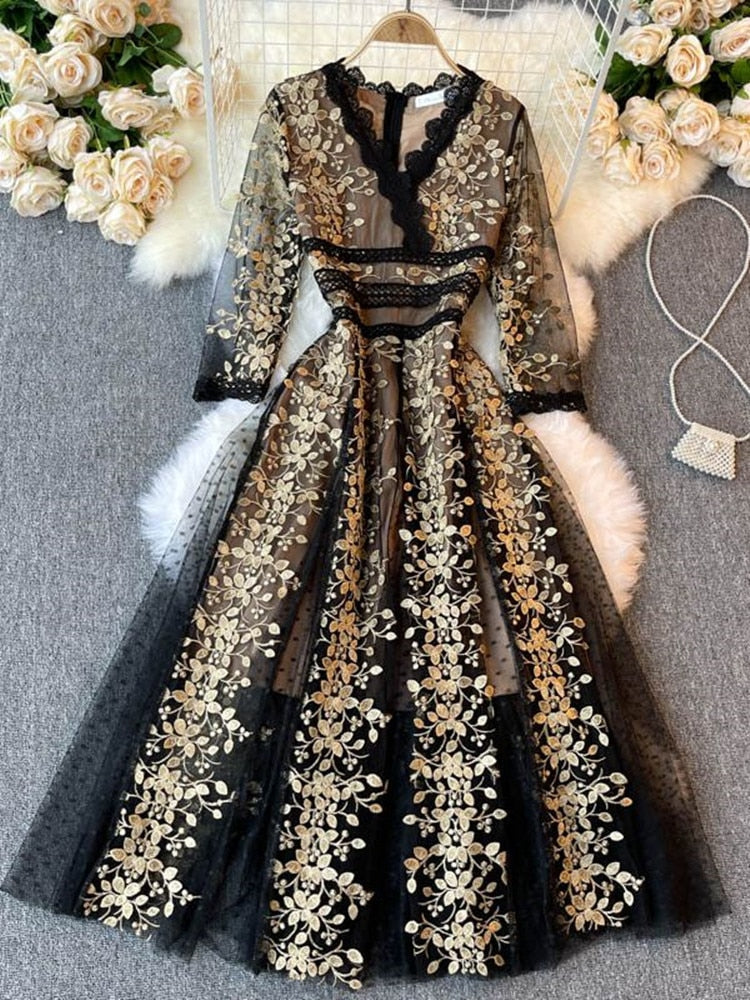Kleid Midi Glaub An Alles Sommerkleid Elegant
