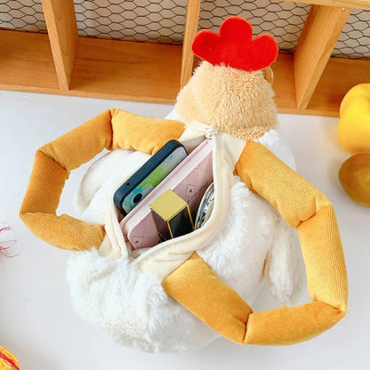 Lustige Huhn Tasche Dick Plüsch