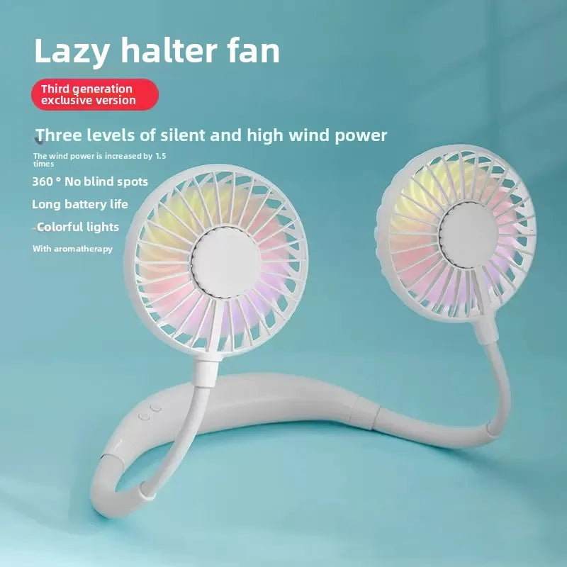 Halskühlventilator Verstellbar Kühlung Mobil Freihand