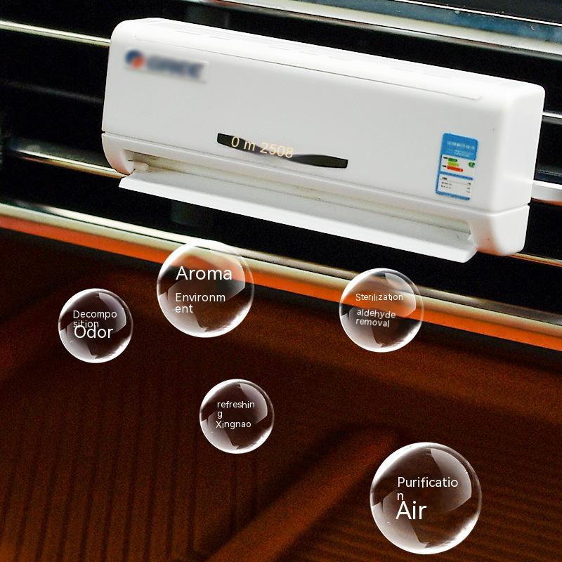Mini Solar Auto Aromalüfter Dekor Modern