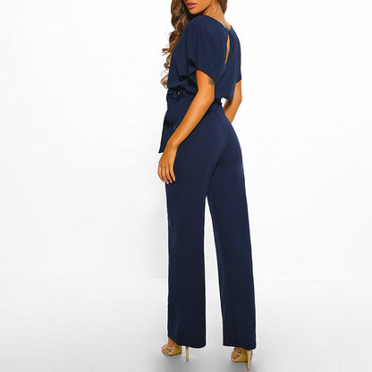 Eleganter Jumpsuit Damen Vielseitig Schick Abendkleid