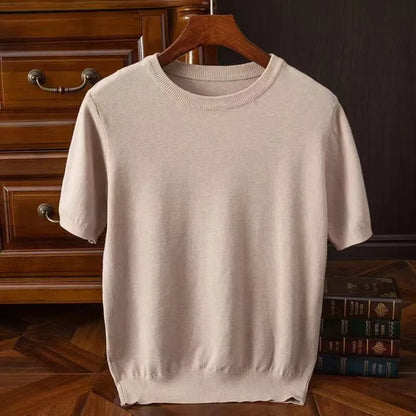 Elegantes Herren T-Shirt Kurzarm Modern - BerlinGlamour